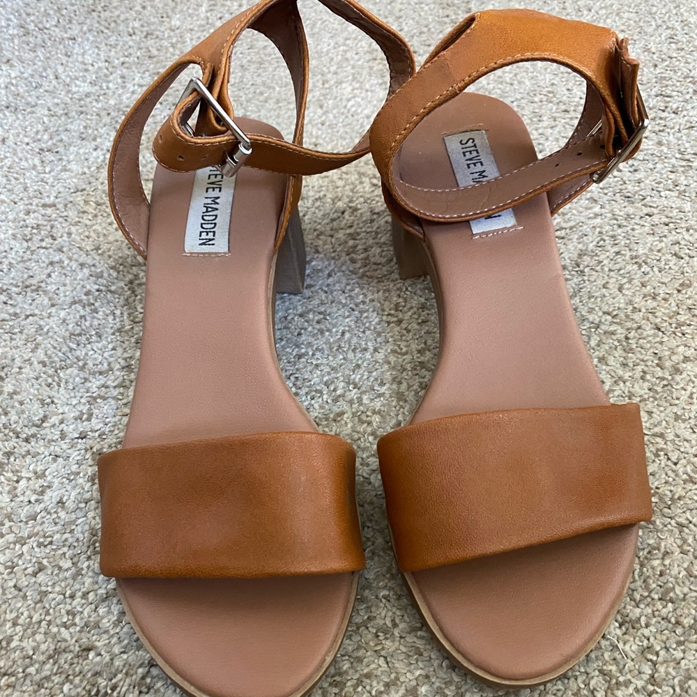 Steve Madden two strap heels